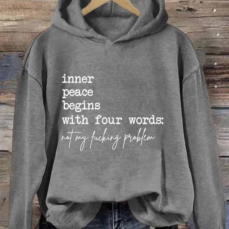 Inner Peace Begins With Four Words