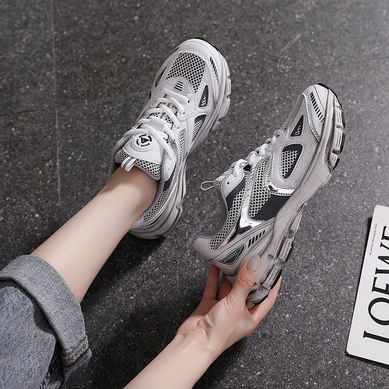 New Women's Casual Mesh Breathable Couple Sneakers