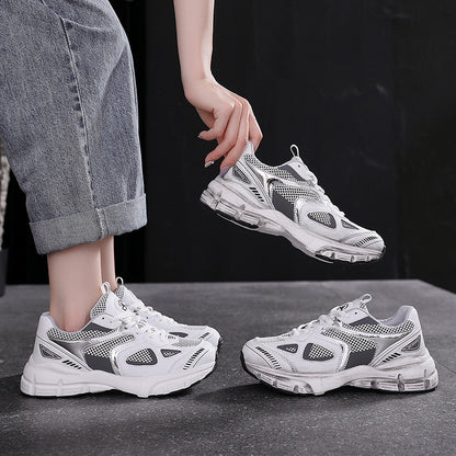 New Women's Casual Mesh Breathable Couple Sneakers